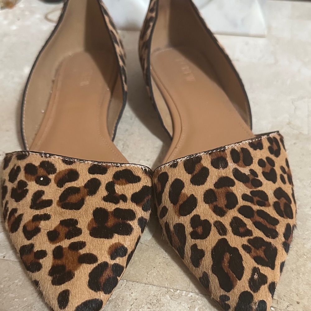 J. Crew Leopard Print Flats